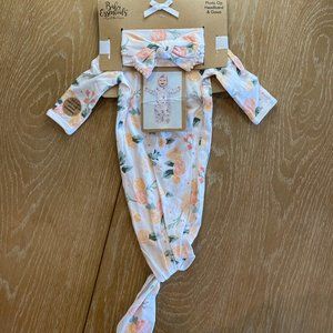 Photo Op Knotted Gown 0-3 months (or newborn!)